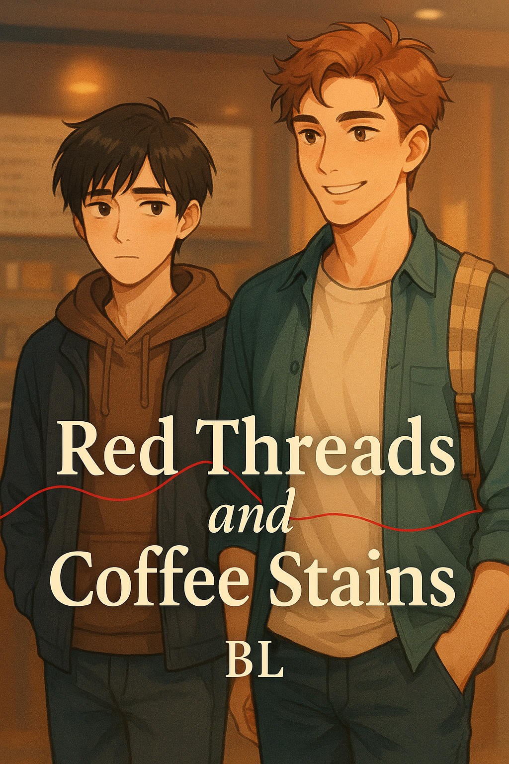 Cover for Red Threads and Coffee Stains: Book 1: The Reunion